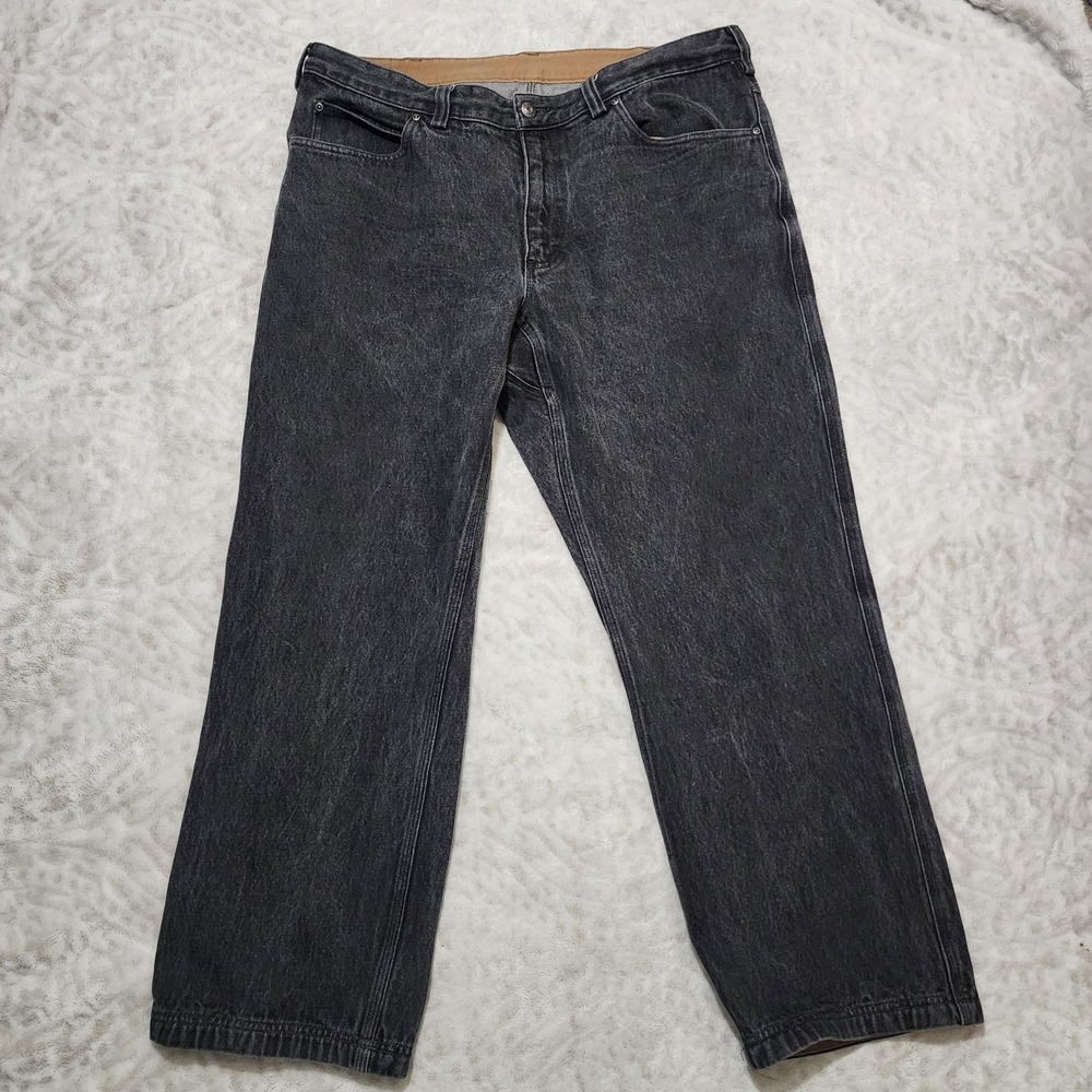 Duluth Trading Company Men's 38x30 Ballroom Relaxed Fit Jeans Straight Leg Denim